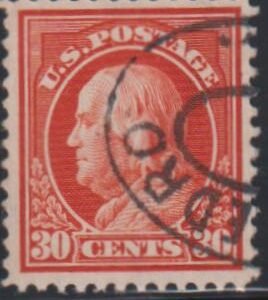 US Washington - Franklin #420 Used  XF  beautiful  Cat Value: $300 as 95