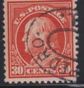 US Washington - Franklin #419 Used  XF Beautiful  Cat Value: $300 as 95