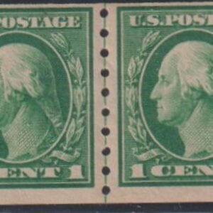 US Washington - Franklin #412 NH Mint  F - VF  fresh line pair  Cat Value: $260