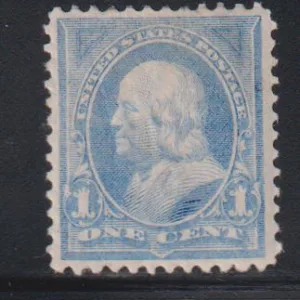US Bureau and Regular Issues #246 Hinged  VF - XF   Cat Value: $30