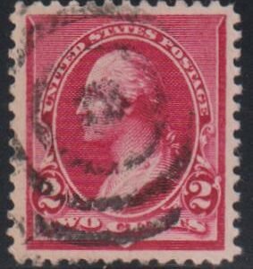 US Bank Notes #220a Used  XF Beautiful cap on left to  Cat Value: $67.50 as 90