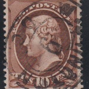 US Bank Notes #209 Used  VF Neat Washington dc Oval
