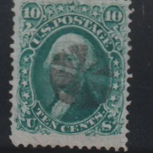US Classics #96 Used  F - VF  nicely centered for this very thin paper variety  Cat Value: $300