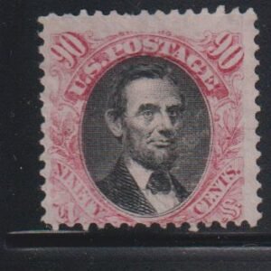 US 1869 Pictorials #122 Mint  AVE - F Unused no gum white cert certain note tiny tear invisible and few short perf  Cat Value: $4000