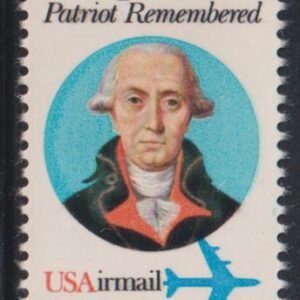 US Airmails #C98d NH  VF Tagging omitted purple 11  Cat Value: $27.50
