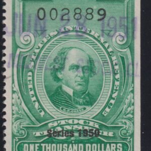 US Revenues #RD335 Used  superb clear 1951 cancel beautiful  Cat Value: $85++