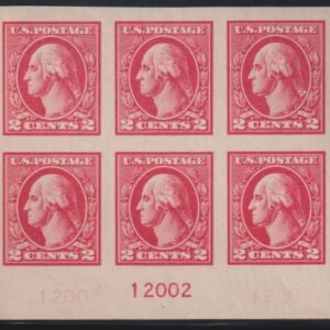 US Washington - Franklin #534 LH/NH Mint  XF superb lh plate block 2 bottom right stamps nh double plate number  Cat Value: $140+