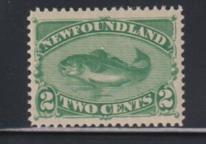 Newfoundland #47 NH  VF  pristine  Cat Value: $310
