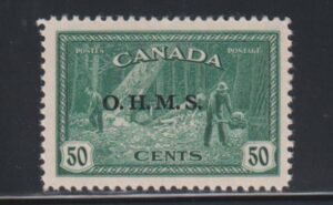 Canada #O9 NH Mint  VF+  pristine  Cat Value: $230