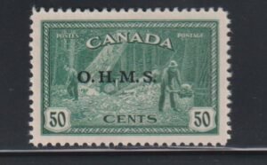 Canada #O9 NH Mint  SUP  pristine superb  Cat Value: $1050 as 98