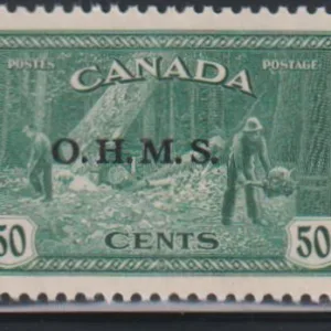 Canada #O9 NH  SUP Superb and pristine  Cat Value: $1050 as 98