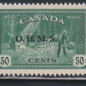 Canada #O9 NH Mint  VF+  pristine  Cat Value: $230