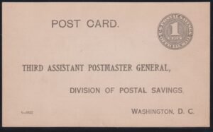 US Postal Stationery and Cut Squares #UZ1 Mint  XF XF Mint Official Card Pristine Rare! Cat Value: $700