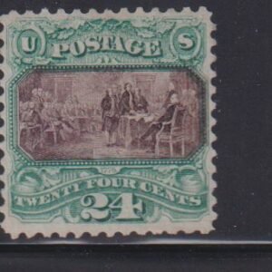 US 1869 Pictorials #130 Mint  VF Essentially no gum reperfed at right Cat Value: $1000