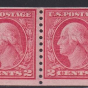 US Washington - Franklin #453 MintHinged F+