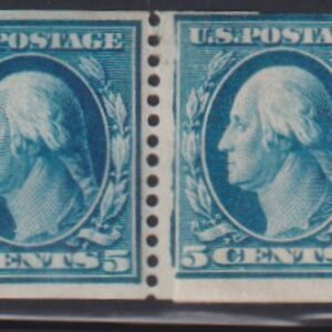 US Washington - Franklin #355 MintHinged F - VF
