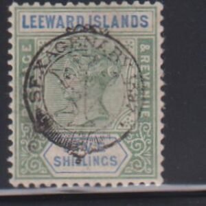 British Area A- M - Leeward Island #16 MintLH VF