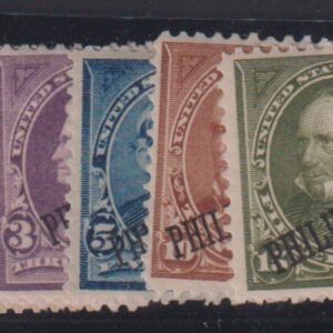 US Possessions - Philippines #213-18 MintLH F - VF