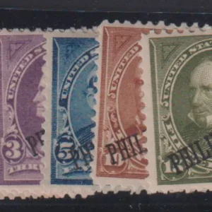 US Possessions - Philippines #213-18 MintLH F - VF