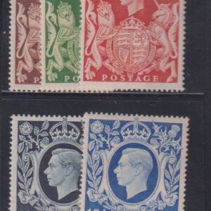 Great Britain #249-251A NH VF