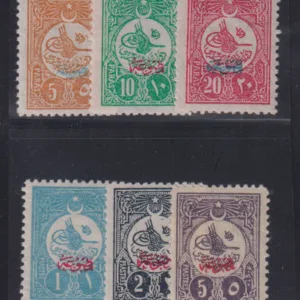 Turkey #P61-6 MintHinged F - VF