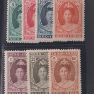 Netherlands and Colonies - Neth Indies #151-7 MintLH VF