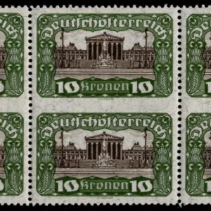 Austria Mi 290UMw NH Error