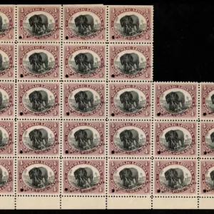 Liberia #35 Waterlow Specimen in Brown Violet