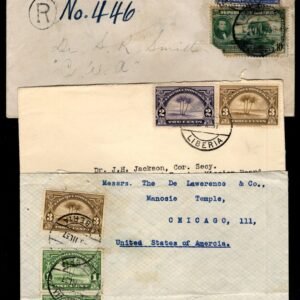 Liberia 1930's-1940's  Three Covers