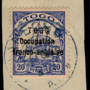 Togo - French Occupation 167 (Mi 11) Used F-VF