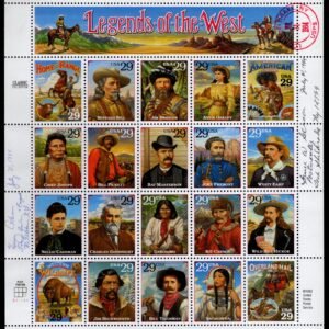 US 2870 Recalled Legends, Postmarked 7/31/94