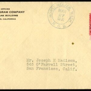 US Washington, Horse Heaven 634 Fancy Cancel Cover