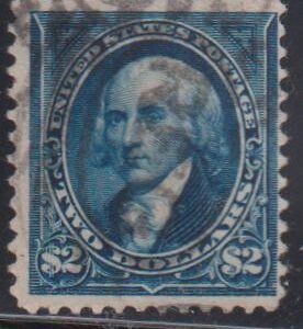US Bureau and Regular Issues #262 Used F - VF