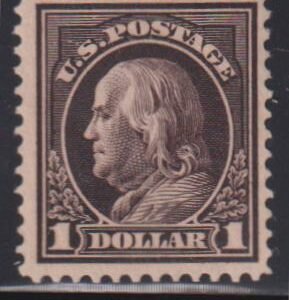 US Washington - Franklin #423 MintLH F - VF