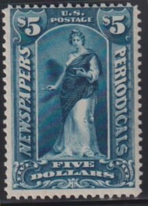 US Newspaper Stamps #PR121 MintNH F