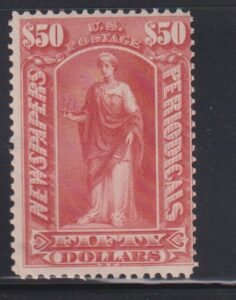 US Newspaper Stamps #PR124 MintNH Just F