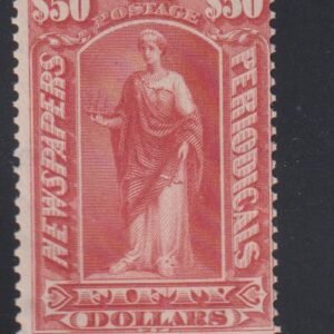 US Newspaper Stamps #PR124 MintNH Just F