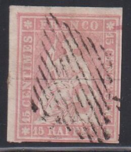 Switzerland #22 Zum.24B Used VF - XF