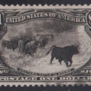 US Early Commemoratives #292 Used F - VF