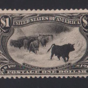 US Early Commemoratives #292 Hinged VF - XF