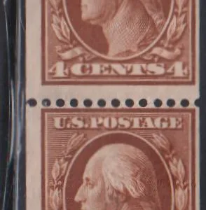 US Washington - Franklin #350 MintHinged