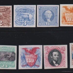 US Essays and Proofs #112-17P3,119-22P3,129P3 Mint VF - XF