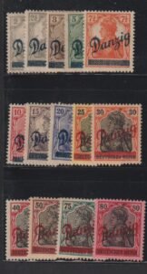 Danzig, Memel, and Plebescites #31//45 Hinged VF
