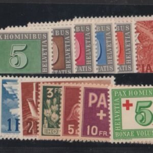Switzerland #293-305+B145 MintNH