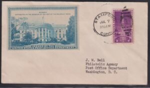 Philatelic Truck Covers - Stamford, CT Jul 7th 1939