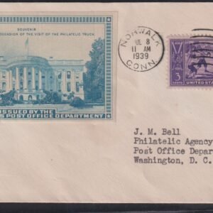 Philatelic Truck Covers - Norwalk, CT Jul 8th 1939