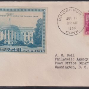 Philatelic Truck Covers - Bridgeport, CT Jul 11th 1939