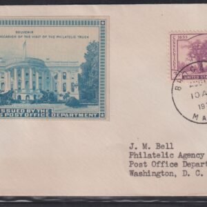 Philatelic Truck Covers - Brockton, MA Aug 13th 1939