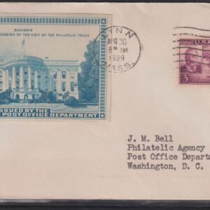 Philatelic Truck Covers - Lynn, MA Aug 30th 1939