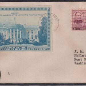 Philatelic Truck Covers - Fitchburg, MA Sep 16th 1939